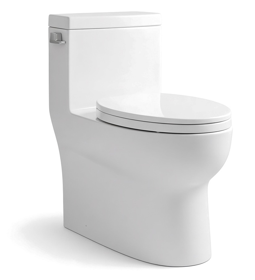 BRONN BR-2345 NOVA™, One-Piece Elongated High-Efficiency Toilet